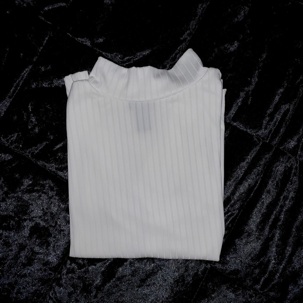 White Fitted Tee